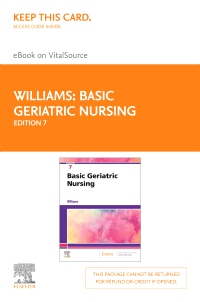cover image - Basic Geriatric Nursing Elsevier eBook on VitalSource (Retail Access Card),7th Edition