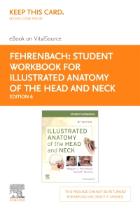 cover image - Student Workbook for Illustrated Anatomy of the Head and Neck - Elsevier eBook on VitalSource (Retail Access Card),6th Edition