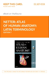 cover image - Atlas of Human Anatomy: Latin Terminology Elsevier eBook on Vitalsource (Retail Access Card),7th Edition