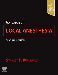 cover image - Handbook of Local Anesthesia Elsevier eBook on Vitalsource,7th Edition