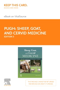 cover image - Sheep, Goat, and Cervid Medicine - Elsevier eBook on VitalSource (Retail Access Card),3rd Edition