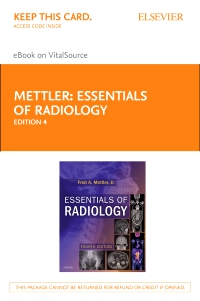 cover image - Essentials of Radiology Elsevier eBook on VitalSource (Retail Access Card),4th Edition