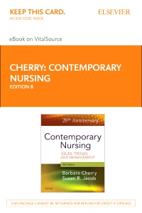cover image - Contemporary Nursing Elsevier eBook on VitalSource (Retail Access Card),8th Edition