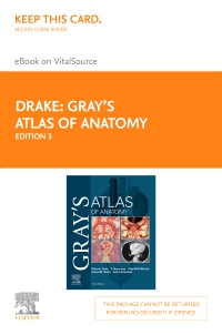 cover image - Gray's Atlas of Anatomy Elsevier eBook on VitalSource (Retail Access Card),3rd Edition