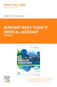 cover image - Today's Medical Assistant - Elsevier eBook on VitalSource (Retail Access Card),4th Edition