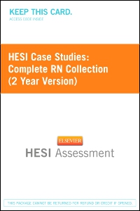 cover image - HESI Case Studies: Complete RN Collection (2 Year Version) - Classic Version,1st Edition