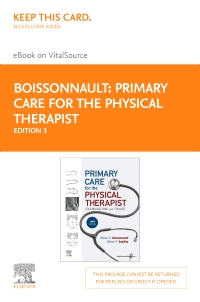 cover image - Primary Care for the Physical Therapist Elsevier eBook on VitalSource (Retail Access Card),3rd Edition