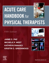 cover image - Acute Care Handbook for Physical Therapists,5th Edition