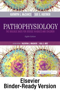 cover image - Pathophysiology - Binder Ready,8th Edition