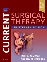 cover image - Current Surgical Therapy,13th Edition