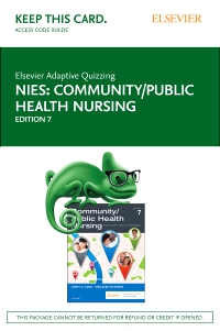cover image - Elsevier Adaptive Quizzing for Community/Public Health Nursing (Access Card),7th Edition