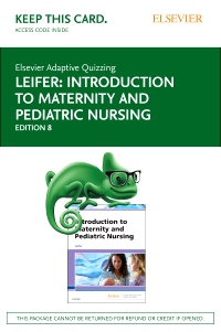 cover image - Elsevier Adaptive Quizzing for Introduction to Maternity and Pediatric Nursing (Access Card),8th Edition