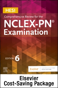 cover image - HESI Comprehensive Review for the NCLEX-PN Examination - Elsevier eBook on VitalSource + Evolve Access (Retail Access Cards),6th Edition