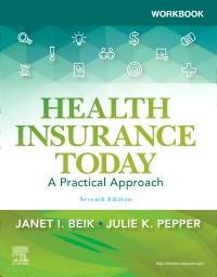 cover image - Workbook for Health Insurance Today Elsevier eBook on VitalSource,7th Edition