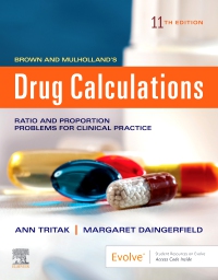 cover image - Evolve Resources for Drug Calculations,11th Edition