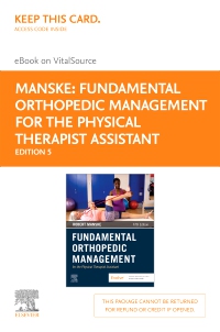 cover image - Fundamental Orthopedic Management for the Physical Therapist Assistant - Elsevier eBook on VitalSource (Retail Access Card),5th Edition