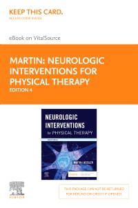 cover image - Neurologic Interventions for Physical Therapy - Elsevier eBook on VitalSource (Retail Access Card),4th Edition