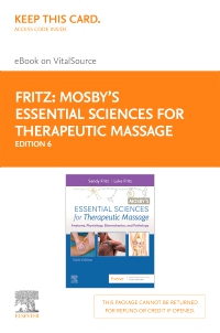 cover image - Mosby's Essential Sciences for Therapeutic Massage - Elsevier eBook on VitalSource (Retail Access Card),6th Edition