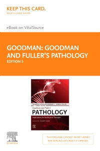 cover image - Goodman and Fuller’s Pathology - Elsevier eBook on VitalSource (Retail Access Card),5th Edition