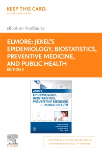 cover image - Jekel's Epidemiology, Biostatistics, Preventive Medicine, and Public Health Elsevier eBook on VitalSource (Retail Access Card),5th Edition