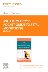 cover image - Mosby’s® Pocket Guide to Fetal Monitoring - Elsevier eBook on VitalSource (Retail Access Card),9th Edition