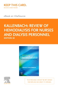 cover image - Review of Hemodialysis for Nurses and Dialysis Personnel- Elsevier eBook on VitalSource (Retail Access Card),10th Edition