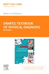 cover image - Textbook of Physical Diagnosis Elsevier eBook on VitalSource (Retail Access Card),8th Edition