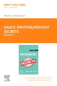 cover image - Ophthalmology Secrets Elsevier eBook on VitalSource (Retail Access Card),5th Edition