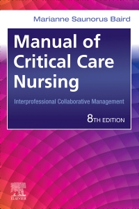 cover image - Manual of Critical Care Nursing - Elsevier eBook on VitalSource,8th Edition