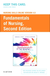 cover image - Nursing Skills Online Version 4.0 for Fundamentals of Nursing (Access Card),2nd Edition
