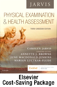 cover image - Physical Examination and Health Assessment - Text, Pocket Companion, and Student Lab Manual Package,3rd Edition