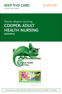 cover image - Elsevier Adaptive Quizzing for Adult Health Nursing (Access Card),8th Edition