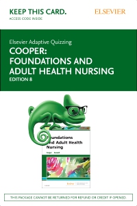 cover image - Elsevier Adaptive Quizzing for Foundations and Adult Health Nursing (Access Card),8th Edition