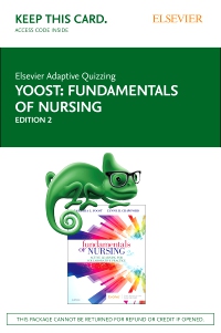 cover image - Elsevier Adaptive Quizzing for Fundamentals of Nursing (Access Card),2nd Edition