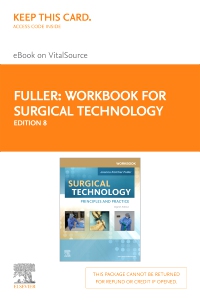 cover image - Workbook for Surgical Technology - Elsevier eBook on VitalSource (Retail Access Card),8th Edition