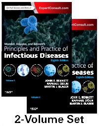cover image - Mandell, Douglas, and Bennett's Principles and Practice of Infectious Diseases - Elsevier eBook on VitalSource,8th Edition