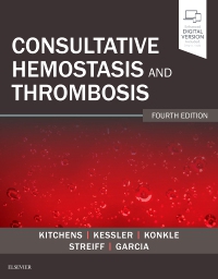 cover image - Consultative Hemostasis and Thrombosis - Elsevier eBook on VitalSource,4th Edition