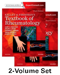 cover image - Kelley and Firestein's Textbook of Rheumatology - Elsevier eBook on VitalSource,10th Edition