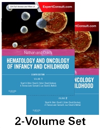 cover image - Nathan and Oski's Hematology and Oncology of Infancy and Childhood - Elsevier eBook on VitalSource,8th Edition