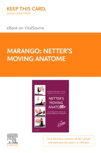 cover image - Netter's Moving AnatoME Elsevier eBook on VitalSource (Reatail Access Card),1st Edition