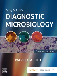 cover image - Bailey & Scott's Diagnostic Microbiology,15th Edition