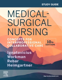 cover image - Study Guide for Medical-Surgical Nursing,10th Edition