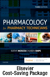 cover image - Pharmacology for Pharmacy Technicians - Text and Workbook Package,3rd Edition