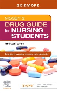 cover image - Mosby's Drug Guide for Nursing Students - Elsevier eBook on VitalSource,14th Edition