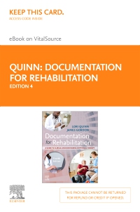 cover image - Documentation for Rehabilitation - Elsevier eBook on VitalSource (Retail Access Card),4th Edition