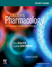 cover image - Study Guide for Lilley's Pharmacology for Canadian Health Care Practice - Elsevier eBook on VitalSource,4th Edition