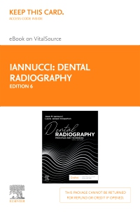 cover image - Dental Radiography - Elsevier eBook on VitalSource (Retail Access Card),6th Edition