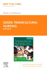 cover image - Transcultural Nursing - Elsevier eBook on VitalSource (Retail Access Card),8th Edition