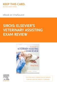cover image - Elsevier’s Veterinary Assisting Exam Review Elsevier E-Book on VitalSource (Retail Access Card),1st Edition
