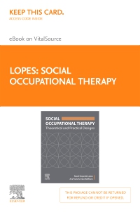 cover image - Social Occupational Therapy Elsevier E-Book on VitalSource (Retail Access Card),1st Edition